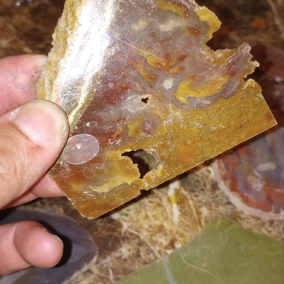 Mineral cut semi-precious gem rocks - Picture 7 of 11